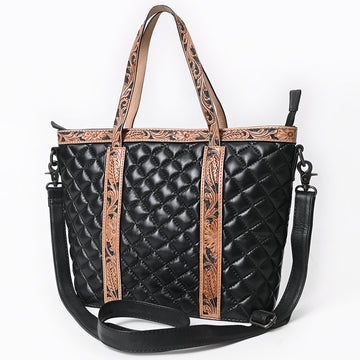 American Darling Tote Beautifully Hand tooled Leather women bag Handbag